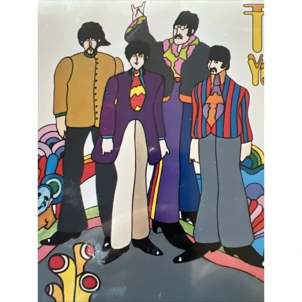 Vintage The Beatles 2010 YELLOW SUBMARINE 16 MONTH Calendar Sealed